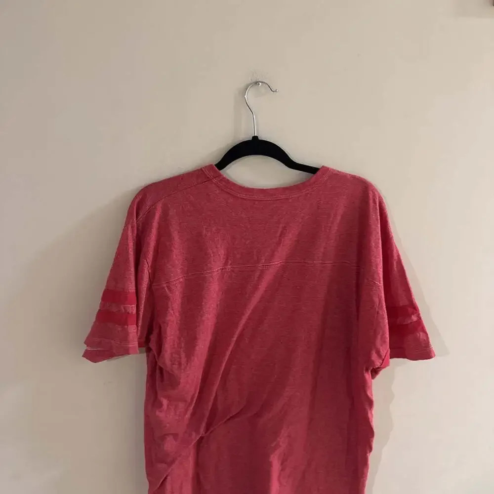 True Religion Red Vintage Style Bandana 56 Graphic T-Shirt Oversized